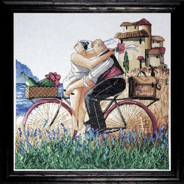 Design Works Just Married Cross Stitch Kit