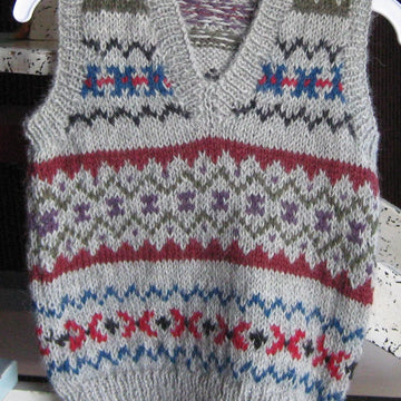 Fairisle Vests in DK