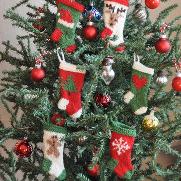 Classic Christmas Stocking Ornament Pattern
