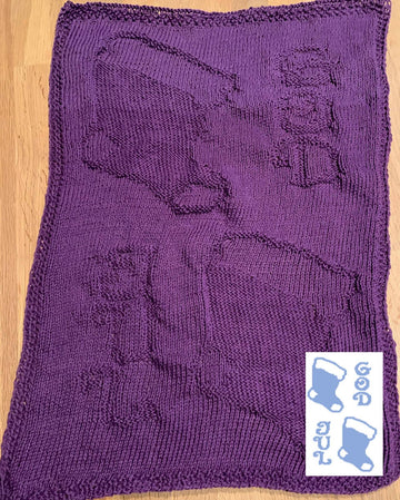 Nr. 325 – 19 – 12. Christmas stocking guest towel