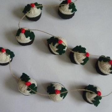 Christmas Pudding Garland