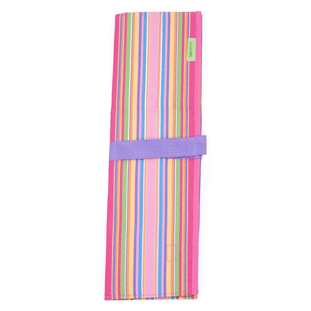 Clover Striped Knitting Needle Case - 36cm long