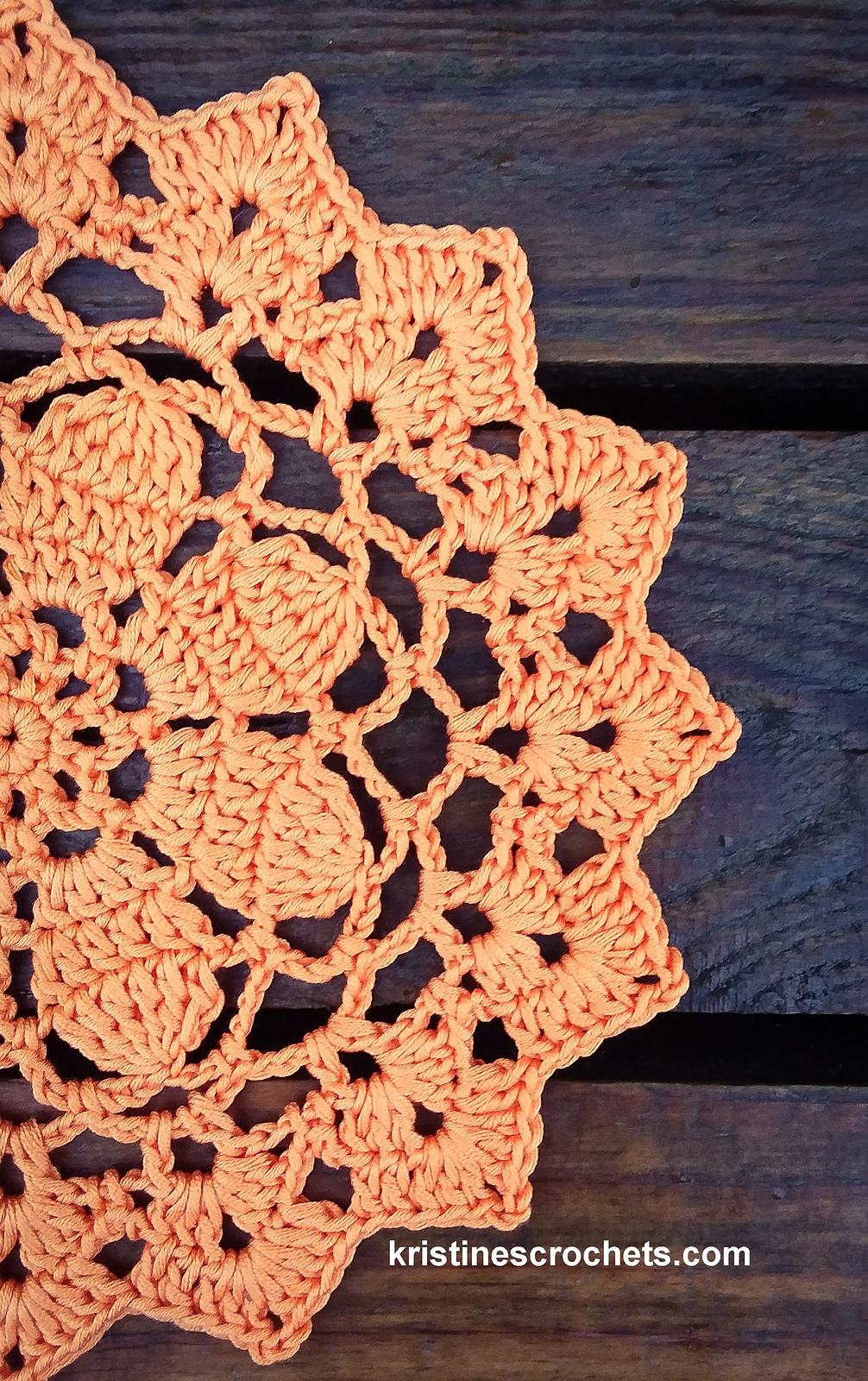 Anemone Flower Doily