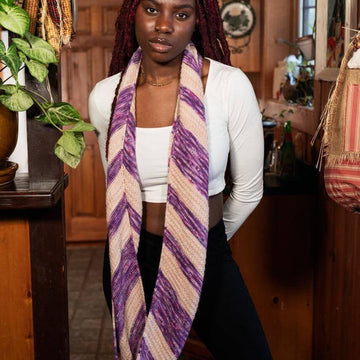 Bis-Bias Infinity Scarf