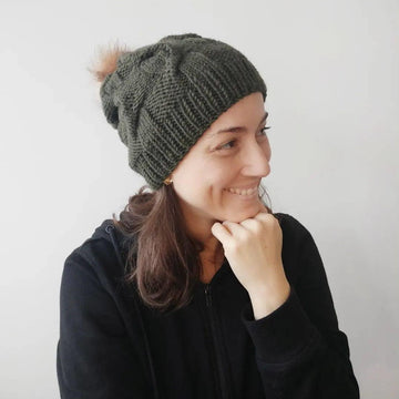 Upside Down cable hat