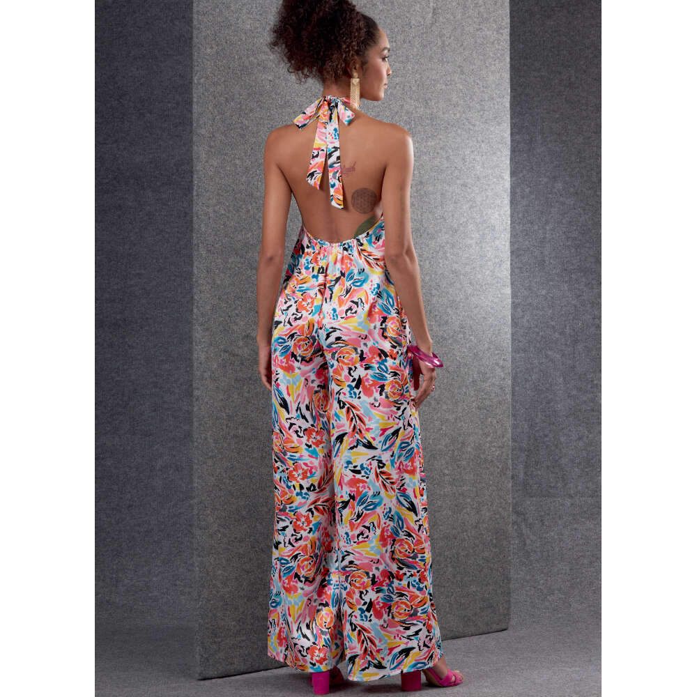 Vogue Misses' & Misses' Petite Jumpsuits V1807 - Sewing Pattern