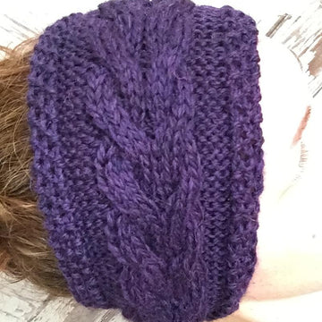 Corn Rows Cable Headband