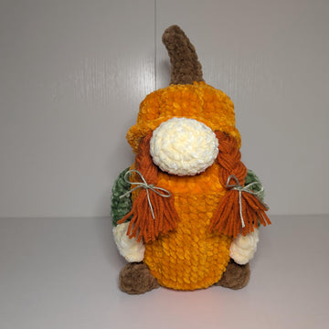 Gnome in a Pumpkin