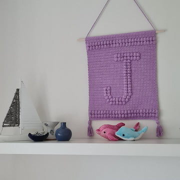 Letter J Wallhanging