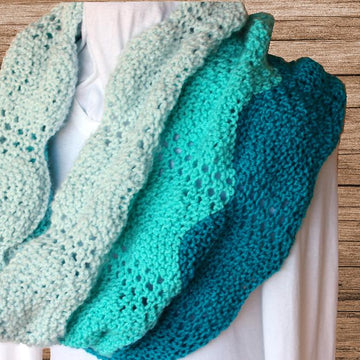 Lace Ripple Cowl