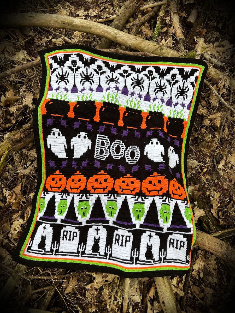 Stylecraft BOO! Halloween CAL by Rosina Plane
