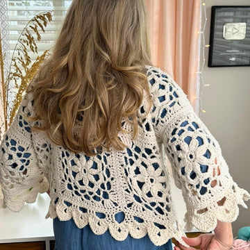 Lacy Embrace Sweater Crochet Pattern