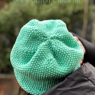 Seed Stitch Chic Hat