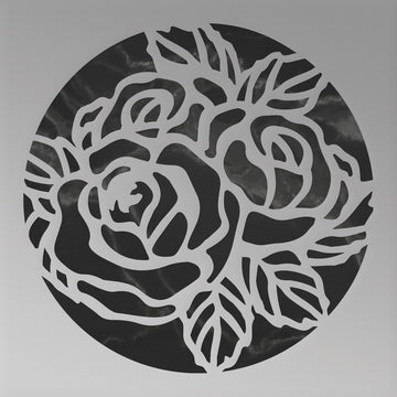 Artdeco Creations Couture Creations Peaceful Peonies Mini Die - Floral Circle 1.8"X1.8"