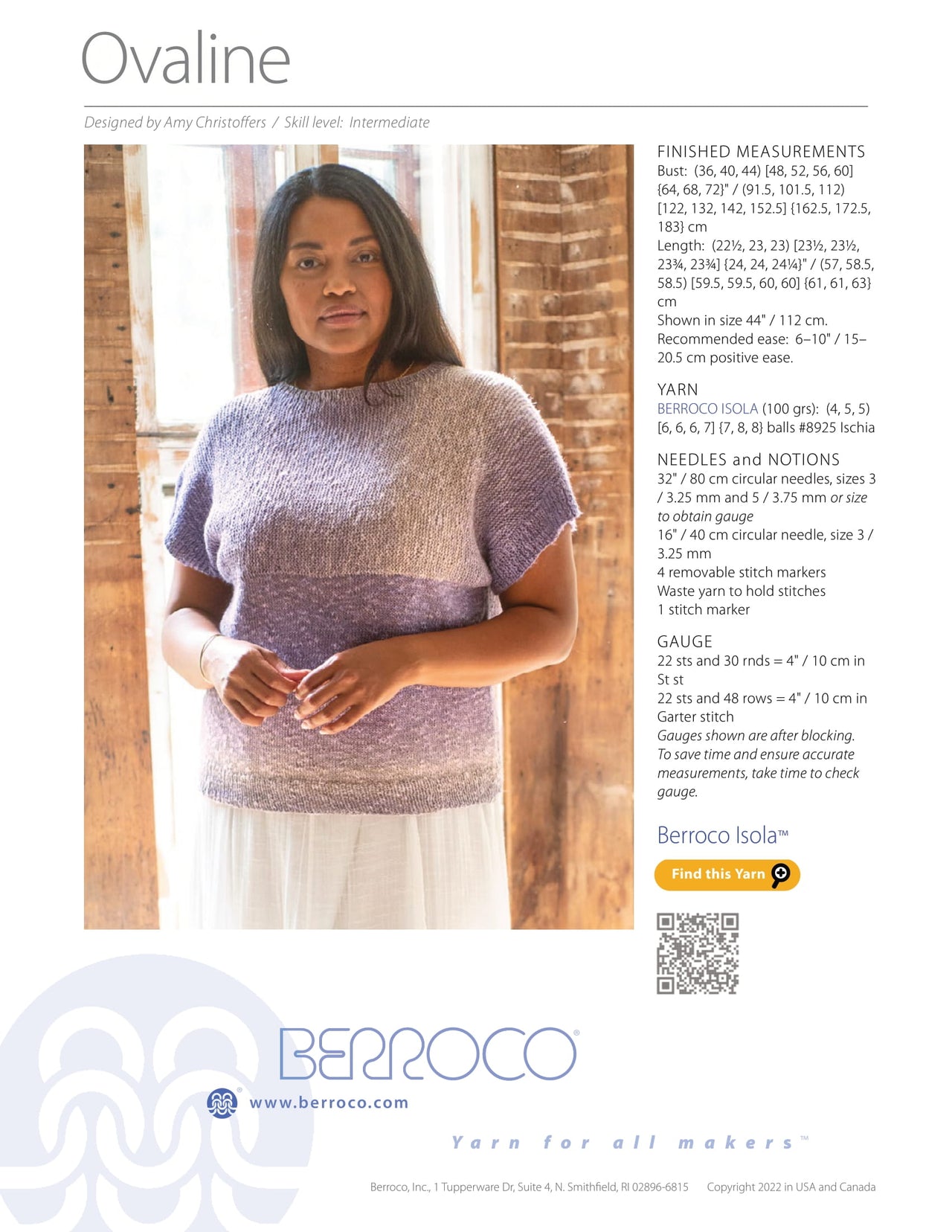 Berroco Ovaline PDF