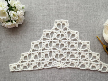 Crochet Bandana/Shawl pattern/Chart #16