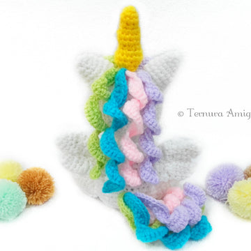 Crochet pattern little unicorn