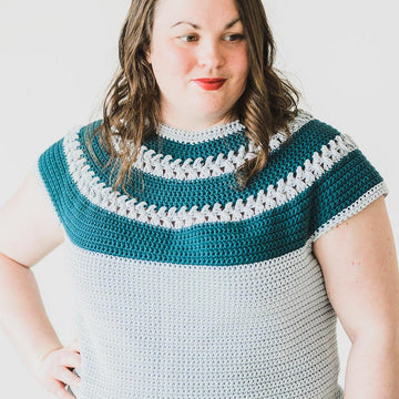 Top Down Tee With Braids