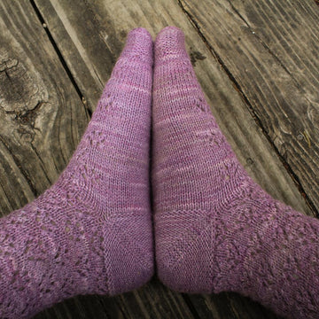 Pressed Flowers Socks