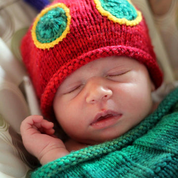 Knitted Hungry Caterpillar Sleep Sack