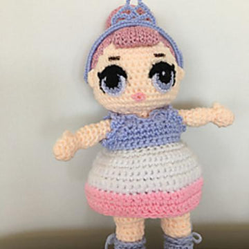 LOL (inspired) Doll Crystal Queen Clothes