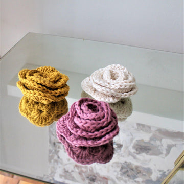 Crochet Flower Applique