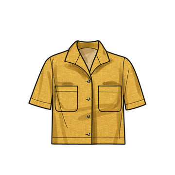 Simplicity Misses' Shirt, Pants and Shorts S9715 - Sewing Pattern