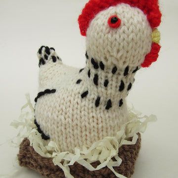 Chicken on Nest Box Chocolate Orange Cover