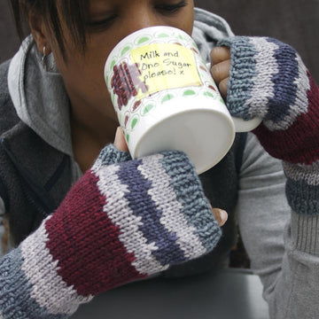 Under Duress FINGERLESS MITTS