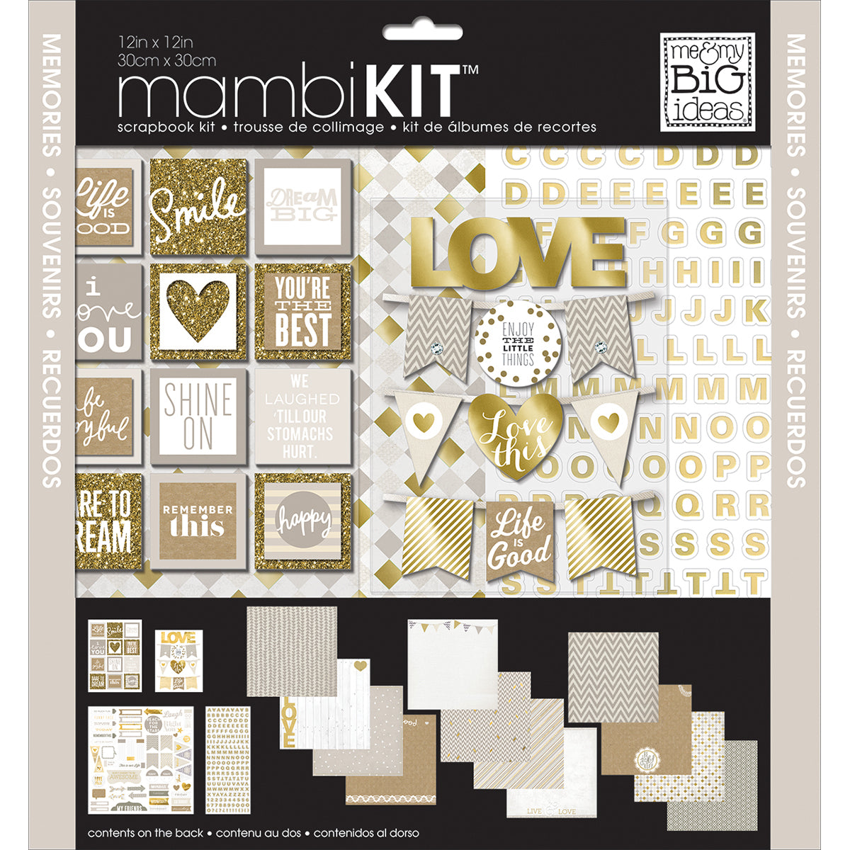 Page Kit 12"X12" - Memories