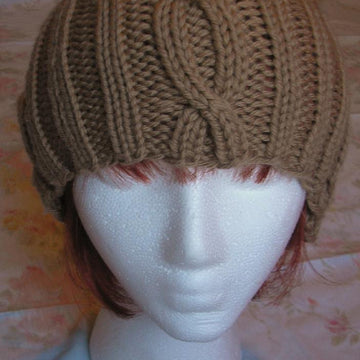 Fast & Easy One-Skein Open-Cabled Hat