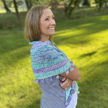 Summer Moonrise Shawl