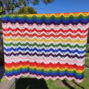 Trillium Ripple Blanket