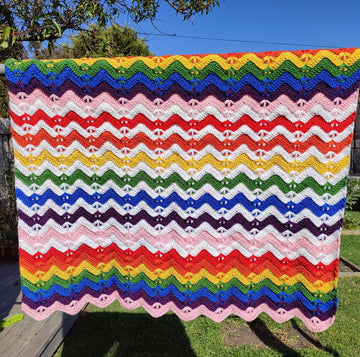 Trillium Ripple Blanket