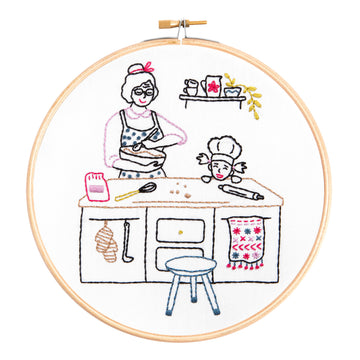 Hawthorn Handmade Wonderful Women - Bake * Embroidery Kit