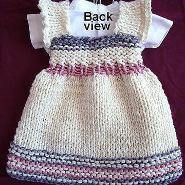 687 GIRLS KNIT DRESS OR SKIRT PATTERN