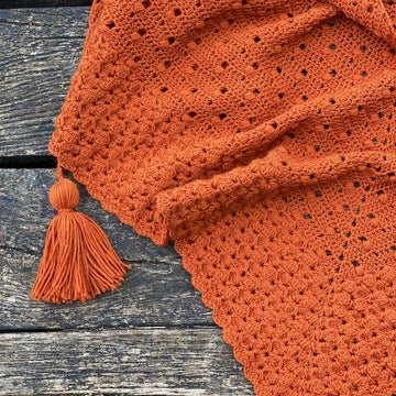 Hazel Dots Shawl