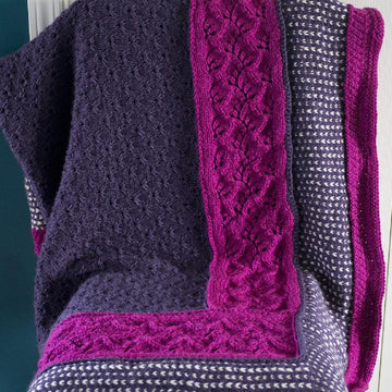 Plum Throw