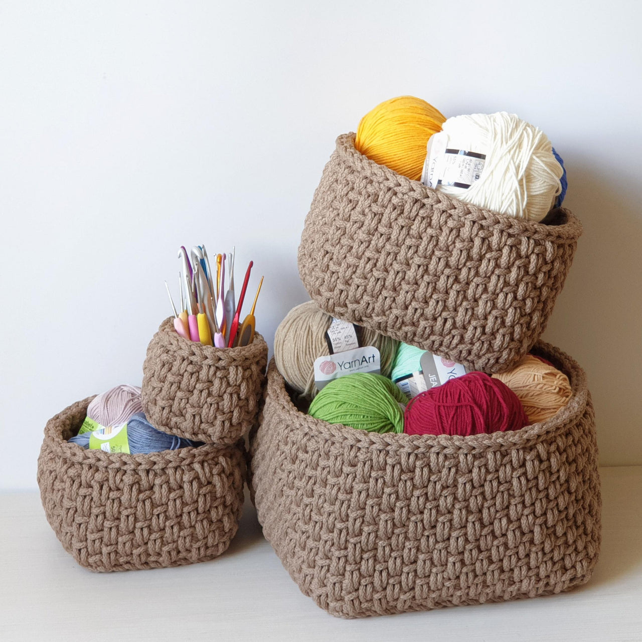 Nesting Wicker Baskets