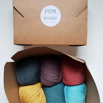 Pom Scarf
