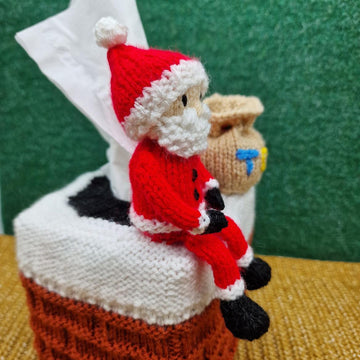 "Santa's Delivery" Tissue Box Cover