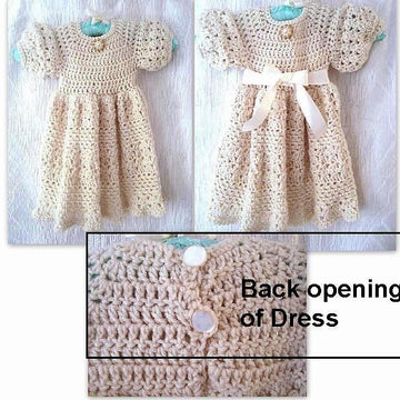 693 Organic Baby Girl's dress
