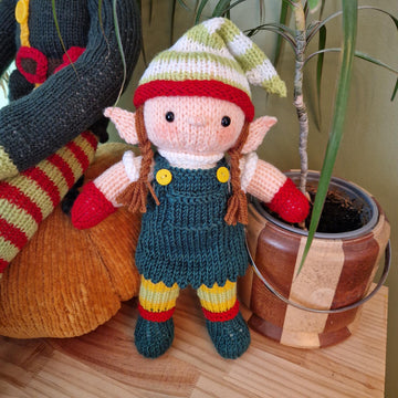 Pepper the Elf Doll