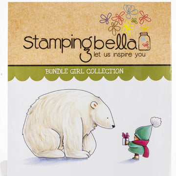 Stamping Bella Cling Stamps - Bundle Girl W/Polar Bear