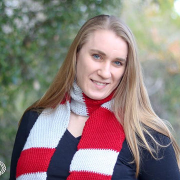 Tunisian Block Scarf