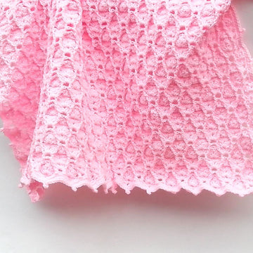 Waves diamonds baby blanket