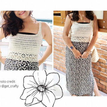 CAMELIA Top - Crochet Pattern