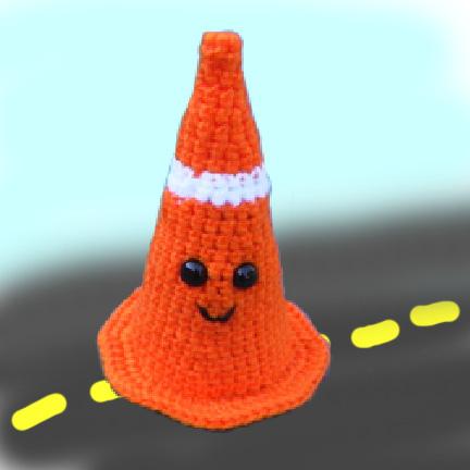 Penny the Pylon - amigurumi