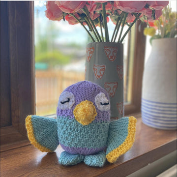 Cheeky Blue Bird Toy