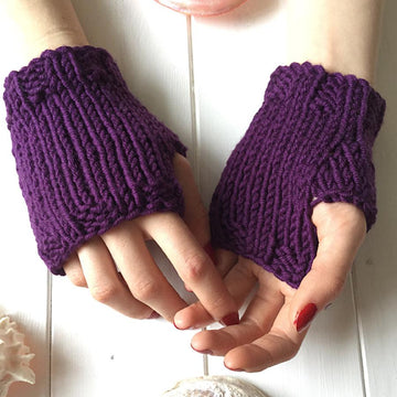Bronnie Fingerless mitts